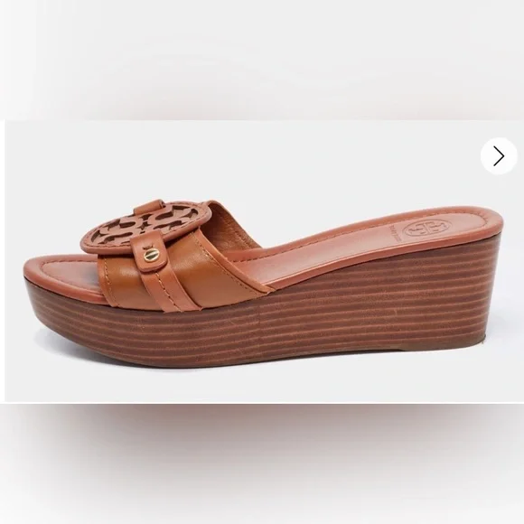 Tory Burch Leather Wedges - Picture 16 of 16